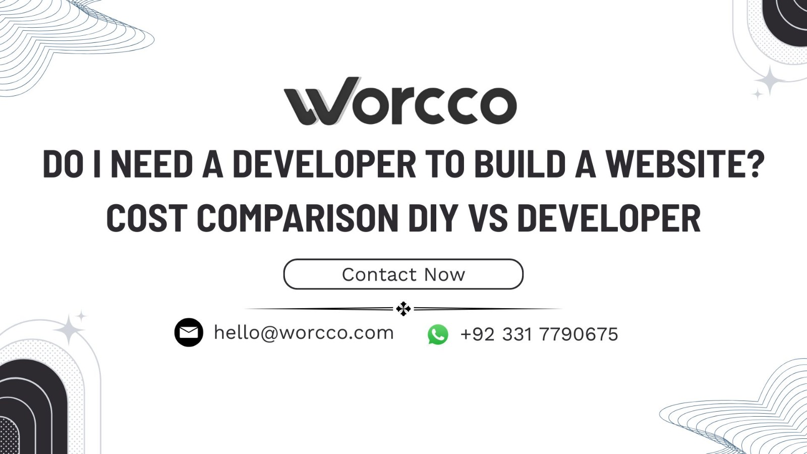 Do I Need a Developer to Build a Website? Cost Comparison DIY vs Developer